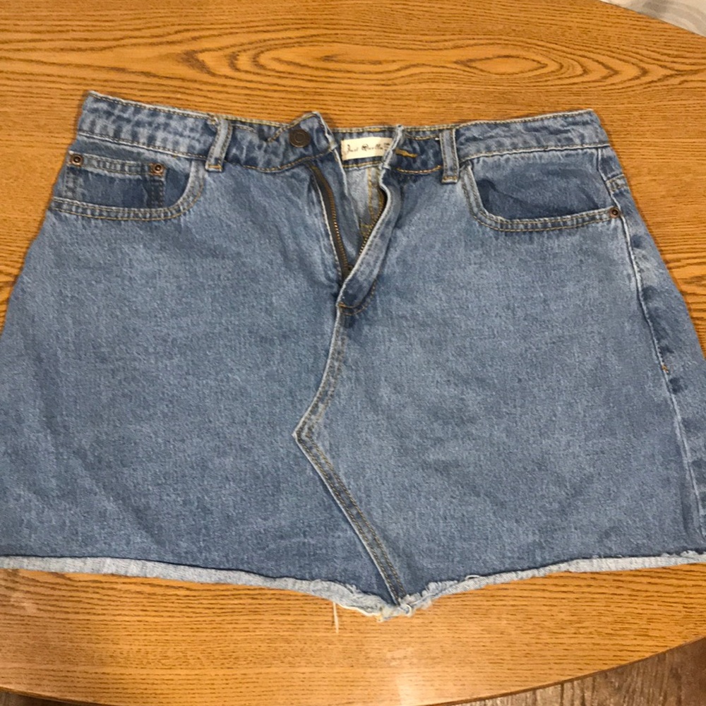 Jean skirt
